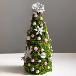ялинка засніжена настільна