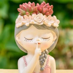 Горщик Фея у віночку купити