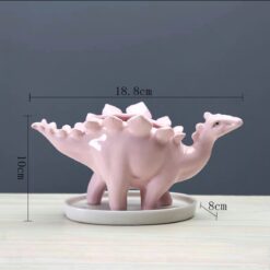 Кашпо "Дракон" розовое