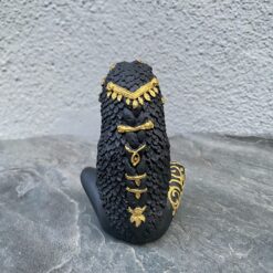 Статуетка оберіг Богиня Гайя чорна