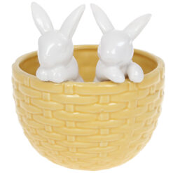 Великдень, декор до кошика, свято, кролики, пасха, паска