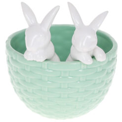 Великдень, декор до кошика, свято, кролики, пасха, паска