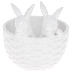 Великдень, декор до кошика, свято, кролики, пасха, паска