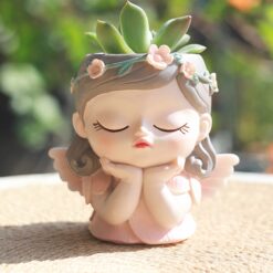 кашпо, подарунок, декор, дівчинка, вазон для сукулентів