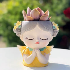 кашпо, подарунок, декор, дівчинка, вазон для сукулентів