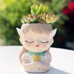 кашпо, подарунок, декор, дівчинка, вазон для сукулентів