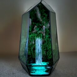 флораріум, мосаріум, флораріум з мохом, стабілізовані рослини, мінімалізм, декор, подарунок, 8 березня, день народження