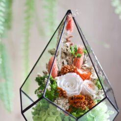 композиція з сухоцвітами, стабілізовані квіти, декор зі стабілізованих квітів, сухоцвіти, флористична композиція, квіткова композиція, композиція для інтер'єру, подарунок з квітами, вінтажна композиція, квітковий декор, прикраса для дому, композиція на стіл, декоративні квіти, стильний декор, композиція зі стабілізованими рослинами