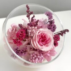інтер’єрна композиція, стабілізовані квіти, "Рожевий Туман", подарунок, декор для дому, квітковий декор, романтичний подарунок, елегантний декор, стильний декор, квіти в інтер'єрі, подарунок для дому, сучасний декор, композиція зі стабілізованими квітами, рожевий декор, оригінальний подарунок, декоративна композиція, природний декор, квіти в рожевих тонах.