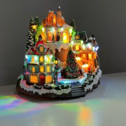 новогодняя карусель Город накануне Рождества, новогодняя карусель 30 см, карусель новогодняя 9153-004, рождественская карусель декор, карусель для новогоднего декора, карусель с праздничной композицией, декоративная карусель на Новый год, новогодняя интерьерная карусель, новогодняя карусель с подсветкой, карусель город накануне Рождества 9153-004, новорічна карусель Місто напередодні Різдва, новорічна карусель 30 см, карусель новорічна 9153-004, різдвяна карусель декор, карусель для новорічного декору, карусель з різдвяною композицією, декоративна карусель на Новий рік, новорічна інтер'єрна карусель, новорічна карусель з підсвіткою, карусель місто напередодні Різдва 9153-004