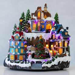 новогодняя карусель Город накануне Рождества, новогодняя карусель 30 см, карусель новогодняя 9153-004, рождественская карусель декор, карусель для новогоднего декора, карусель с праздничной композицией, декоративная карусель на Новый год, новогодняя интерьерная карусель, новогодняя карусель с подсветкой, карусель город накануне Рождества 9153-004, новорічна карусель Місто напередодні Різдва, новорічна карусель 30 см, карусель новорічна 9153-004, різдвяна карусель декор, карусель для новорічного декору, карусель з різдвяною композицією, декоративна карусель на Новий рік, новорічна інтер'єрна карусель, новорічна карусель з підсвіткою, карусель місто напередодні Різдва 9153-004