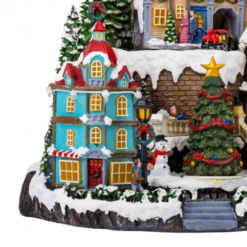 новогодняя карусель Город накануне Рождества, новогодняя карусель 30 см, карусель новогодняя 9153-004, рождественская карусель декор, карусель для новогоднего декора, карусель с праздничной композицией, декоративная карусель на Новый год, новогодняя интерьерная карусель, новогодняя карусель с подсветкой, карусель город накануне Рождества 9153-004, новорічна карусель Місто напередодні Різдва, новорічна карусель 30 см, карусель новорічна 9153-004, різдвяна карусель декор, карусель для новорічного декору, карусель з різдвяною композицією, декоративна карусель на Новий рік, новорічна інтер'єрна карусель, новорічна карусель з підсвіткою, карусель місто напередодні Різдва 9153-004