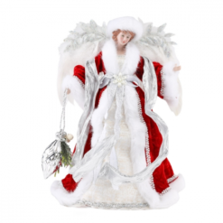 фигура Рождественский ангел 41 см, текстильный ангел белый с красным 41 см, новогодняя фигура ангел 6011-017, декоративная фигура ангела белый с красным, ангел для новогоднего декора 41 см, текстильный рождественский ангел 6011-017, украшение Рождественский ангел белый с красным, новогодний ангел для интерьера 41 см, декоративный ангел в красном 6011-017, рождественская фигура ангела 41 см, фігура Різдвяний янгол 41 см, текстильний янгол білий із червоним 41 см, новорічна фігура янгол 6011-017, декоративна фігура янгола білий із червоним, янгол для новорічного декору 41 см, текстильний різдвяний янгол 6011-017, прикраса Різдвяний янгол білий із червоним, новорічний янгол для інтер'єру 41 см, декоративний янгол у червоному 6011-017, різдвяна фігура янгола 41 см