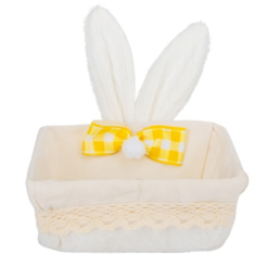 пасхальная корзинка белые ушки, корзинка с текстильными ушками, корзинка для пасхальных яиц, корзинка для сладостей 19 см, корзинка для декора стола 9109-029, пасхальная корзинка с кружевом, праздничная корзинка для подарков, оригинальная корзинка с бантиком, текстильная корзинка для Пасхи, корзинка кролик для конфет, корзинка белая с бантом, пасхальный аксессуар для дома, великодній кошик білі вушка, кошик з текстильними вушками, кошик для великодніх яєць, кошик для солодощів 19 см, кошик для декору столу 9109-029, великодній кошик з мереживом, святковий кошик для подарунків, оригінальний кошик з бантиком, текстильний кошик для Пасхи, кошик кролик для цукерок, кошик білий з бантом, великодній аксесуар для дому