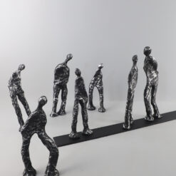 Статуетка «Потік життя» сірий смола, Статуэтка «Поток жизни» серая смола