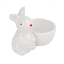 подставка под яйцо Нежный кролик 7 см 5009-041, подставка пасхальная с кроликом, керамическая подставка белый кролик, держатель для яиц кролик, фигурная подставка для яиц, пасхальная подставка из керамики, сервировочная подставка пасхальная, подставка кролик с чашечкой, оригинальная подставка для крашенок, подставка для шоколадных яиц, праздничная подставка для яиц, подставка белоснежный кролик, підставка під яйце Ніжний кролик 7 см 5009-041, підставка великодня з кроликом, керамічна підставка білий кролик, тримач для яєць кролик, фігурна підставка для яєць, великодня підставка з кераміки, сервірувальна підставка великодня, підставка кролик із чашечкою, оригінальна підставка для крашанок, підставка для шоколадних яєць, святкова підставка для яєць, підставка білосніжний кролик
