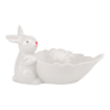 подставка Белый лист белая 11 см 5009-038, подставка для сладостей пасхальная, подставка с кроликом лист белый, сервировочная подставка пасхальная, подставка для орехов и конфет, декоративная подставка кролик с листиком, аксессуар для пасхального декора, интерьерная подставка для сервировки, керамическая подставка пасха,підставка Білий лист біла 11 см 5009-038, підставка для солодощів великодня, підставка з кроликом лист білий, сервірувальна підставка великодня, підставка для горіхів та цукерок, декоративна підставка кролик з листочком, аксесуар для великоднього декору, інтер’єрна підставка для сервірування, керамічна підставка великдень