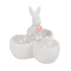 пасхальная подставка для яиц кролик, великодня підставка для яєць кролик