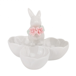 пасхальная подставка для яиц кролик, великодня підставка для яєць кролик