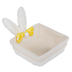 пасхальная корзинка Белые ушки, пасхальний кошик Білі вушка