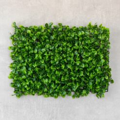 Панель зі штучної зелені Гортензія