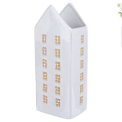 Висока Ваза кашпо Будиночок