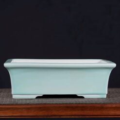 Горщик для Бонсай бірюзовий