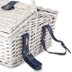 кошик із лози для пікніка на 4 чоловіка