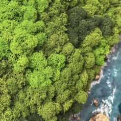 Панно Річка зі стабілізованого моху Преміум якості