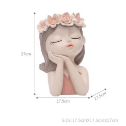 Кашпо Мері з букетом зі стабілізованих рослин