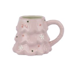 кружка ялинка рожева