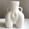 ваза керамічна у формі жіночої попи