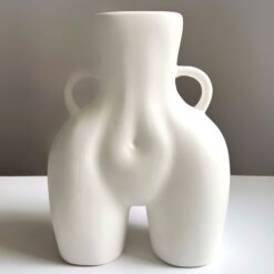 ваза керамічна у формі жіночої попи