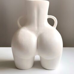 ваза керамічна у формі жіночої попи