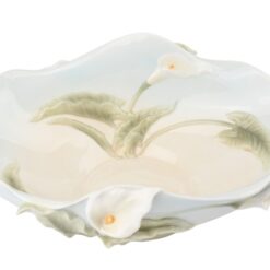 Блюдо порцелянове Лілії