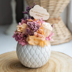 композиція із стабілізованими квітами