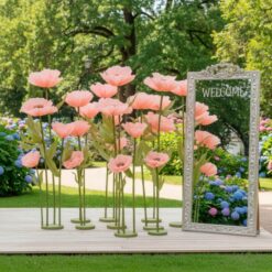 ростові квіти для декору фасаду