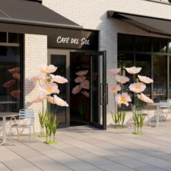 ростові квіти для декору вулиці